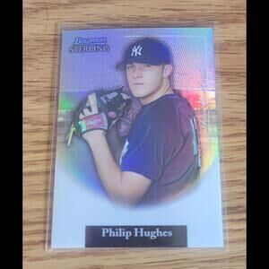 2004 Bowman Sterling Baseball Card #BS-PH  Philip Hughes RC Refractor /199